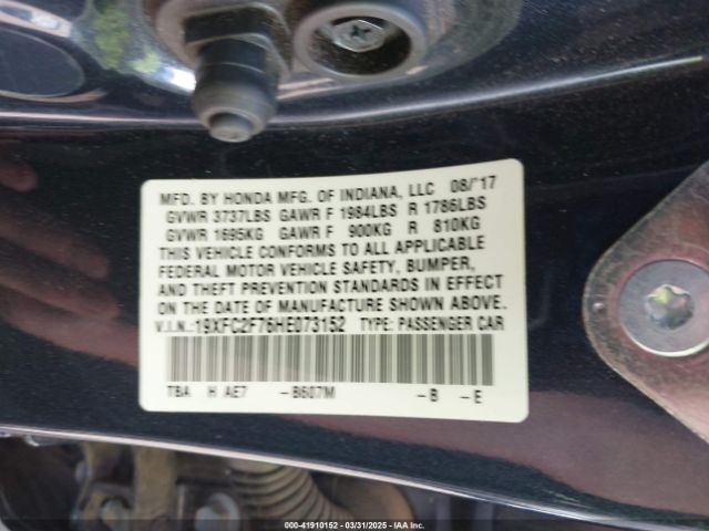 19XFC2F76HE073152 Honda CIVIC EX