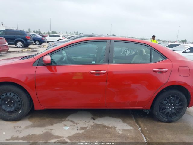 5YFBURHE0GP372908 Toyota COROLLA LE