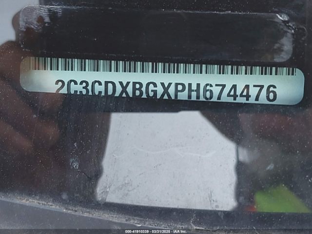 2C3CDXBGXPH674476 Dodge Charger Sxt