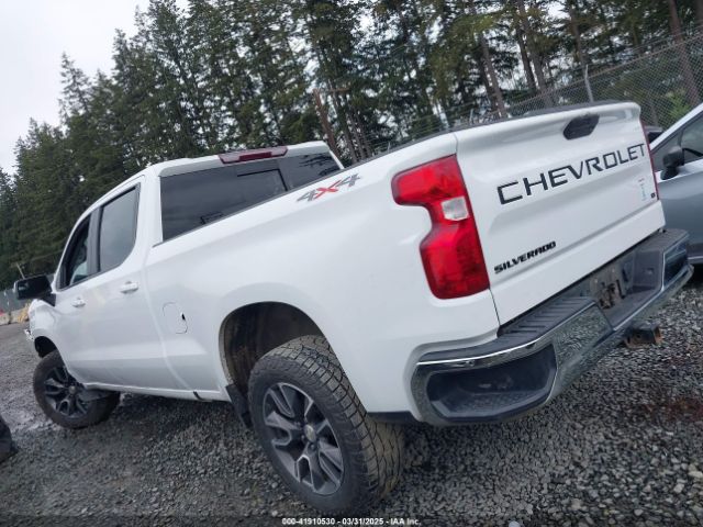 3GCUYDETXMG307908 Chevrolet Silverado 1500 4wd  Standard Bed Lt
