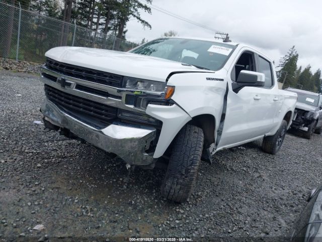 3GCUYDETXMG307908 Chevrolet Silverado 1500 4wd  Standard Bed Lt