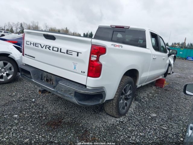 3GCUYDETXMG307908 Chevrolet Silverado 1500 4wd  Standard Bed Lt
