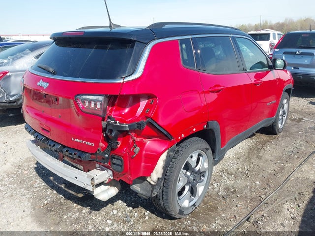 3C4NJCCB9JT466032 Jeep Compass Limited Fwd