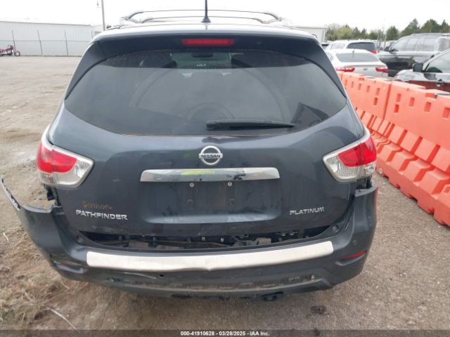 5N1AR2MN3EC685723 Nissan Pathfinder Platinum