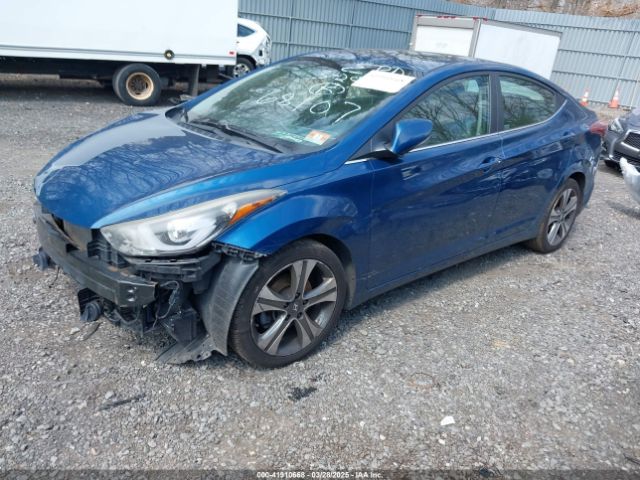 KMHDH4AH9EU168107 Hyundai Elantra Sport