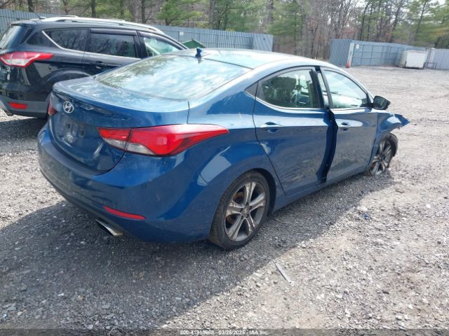 KMHDH4AH9EU168107 Hyundai Elantra Sport