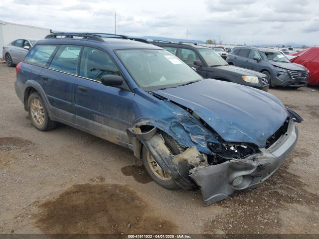 2005 SUBARU OUTBACK 4S4BP61C657345365