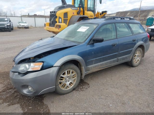 2005 SUBARU OUTBACK 4S4BP61C657345365 Photo 1