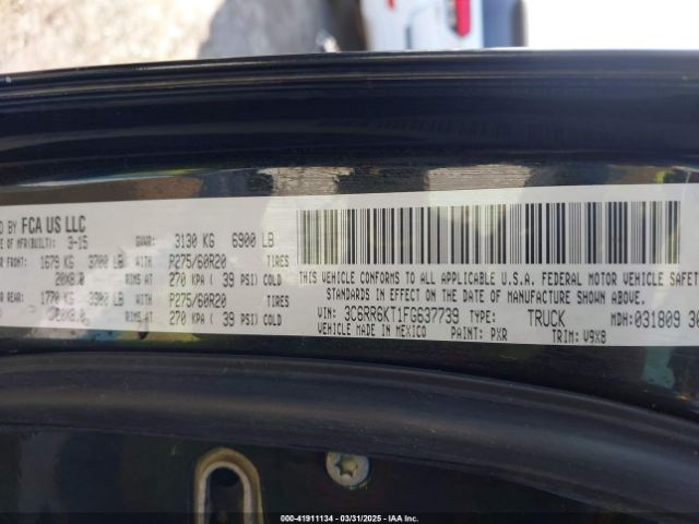 3C6RR6KT1FG637739 RAM 1500 Express