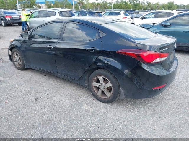 KMHDH4AE7FU385081 Hyundai ELANTRA SE