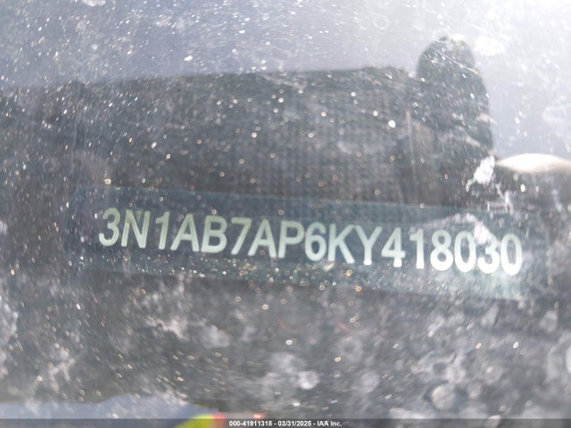 3N1AB7AP6KY418030 Nissan SENTRA SV