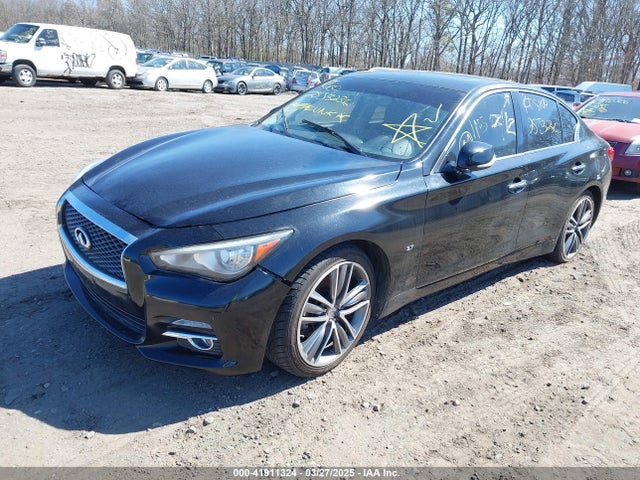 41911324 :رقم المزاد ، JN1BV7ARXFM404010 vin ، 2015 Infiniti Q50 Premium/sport مزاد بيع