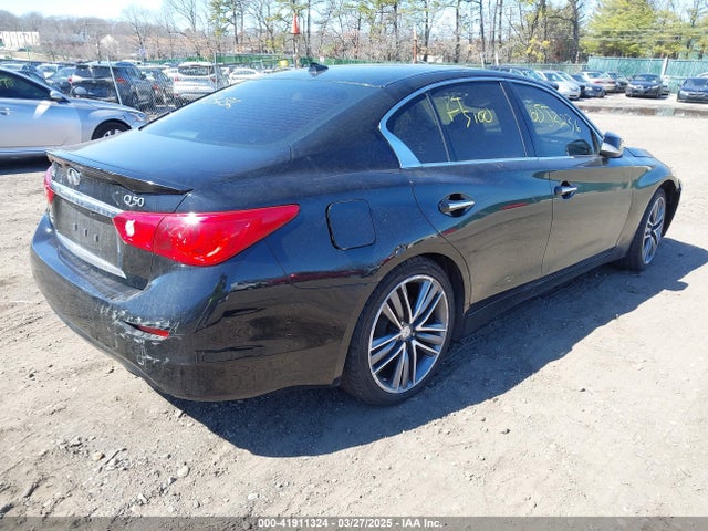41911324 :رقم المزاد ، JN1BV7ARXFM404010 vin ، 2015 Infiniti Q50 Premium/sport مزاد بيع