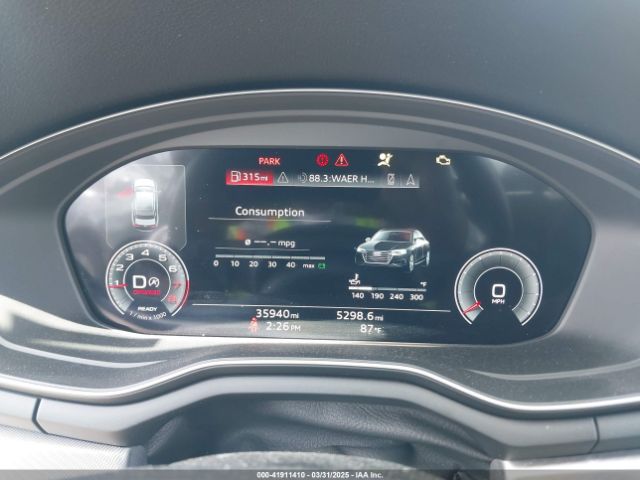 WAUFAAF41PA053797 Audi A4 Prestige 45 Tfsi S Line Quattro S Tronic