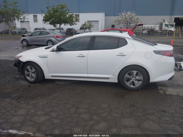 KNAGM4AD9E5067764 KIA Optima Hybrid Lx