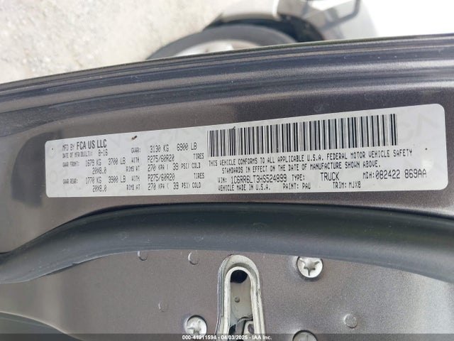 1C6RR6LT3HS524899 RAM 1500