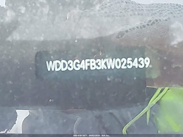 WDD3G4FB3KW025439 Mercedes-Benz A 220 4matic