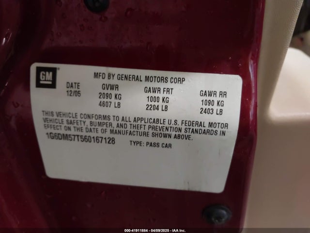 2006 CADILLAC CTS 1G6DM57T560167128 Photo 8