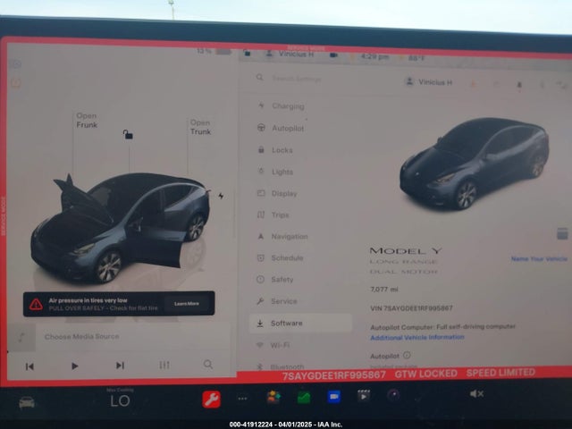 2024 TESLA MODEL Y 7SAYGDEE1RF995867 Photo 6