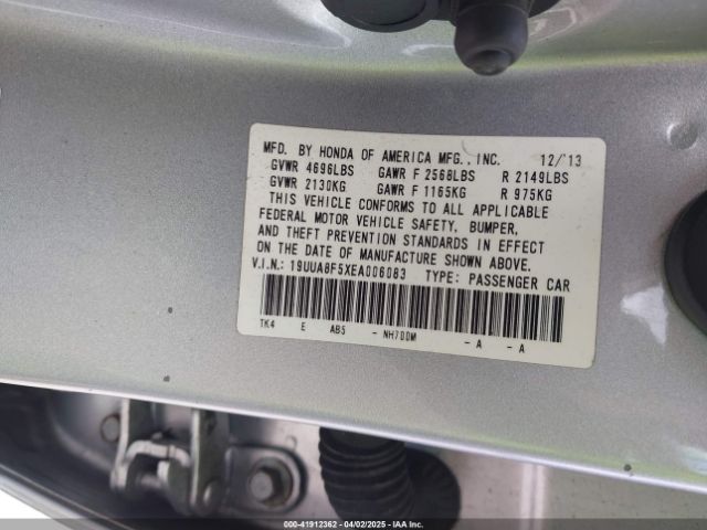 19UUA8F5XEA006083 Acura Tl 3.5