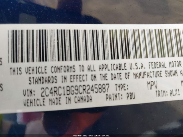 2012 CHRYSLER TOWN & COUNTRY 2C4RC1BG9CR245887 Photo 8