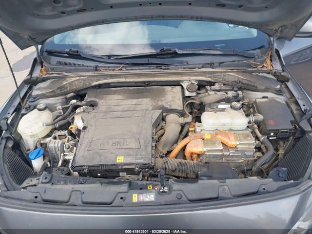 KMHC65LCXKU125030 Hyundai Ioniq Hybrid Blue