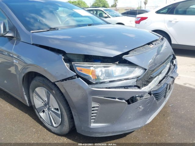 KMHC65LCXKU125030 Hyundai Ioniq Hybrid Blue