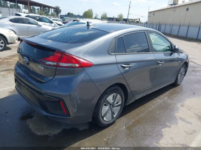 KMHC65LCXKU125030 Hyundai Ioniq Hybrid Blue