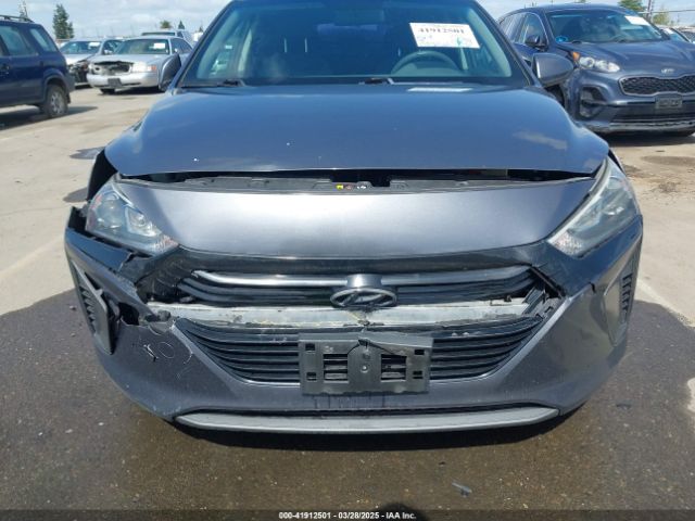 KMHC65LCXKU125030 Hyundai Ioniq Hybrid Blue