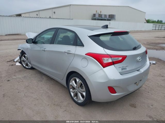 KMHD35LH8EU171940 Hyundai Elantra Gt Base W/blue