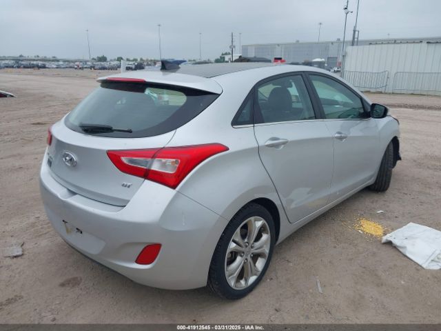 KMHD35LH8EU171940 Hyundai Elantra Gt Base W/blue