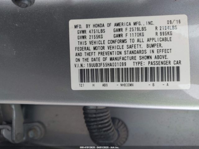 2017 ACURA TLX 19UUB3F55HA001099 Photo 8