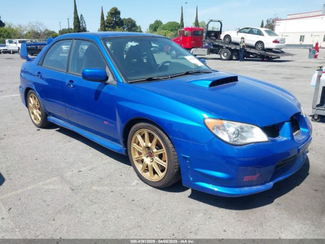 2007 SUBARU IMPREZA WRX STI JF1GD76667L512402