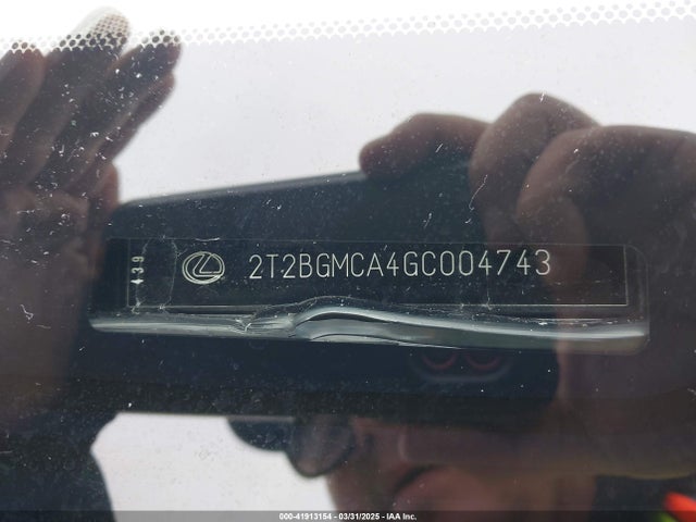 Lexus 2016 2016 2T2BGMCA4GC004743 Image 9
