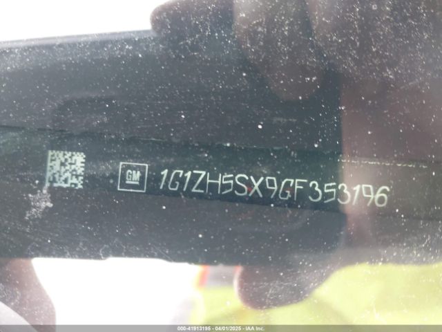 1G1ZH5SX9GF353196 Chevrolet Malibu Premier