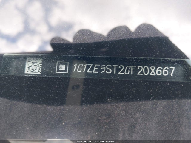 1G1ZE5ST2GF208667 Chevrolet MALIBU 1LT