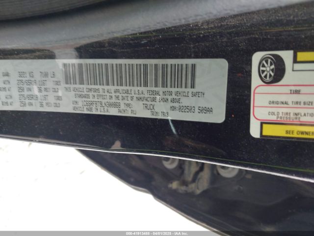 1C6SRFBT9LN300868 RAM 1500 Big Horn  4x4 6'4 Box