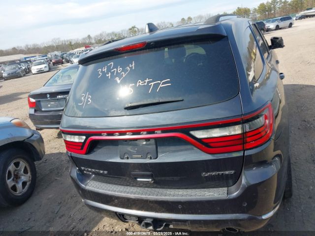 1C4RDJDG5GC352427 Dodge DURANGO LIMITED