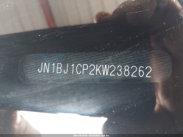 JN1BJ1CP2KW238262 Nissan Rogue Sport S