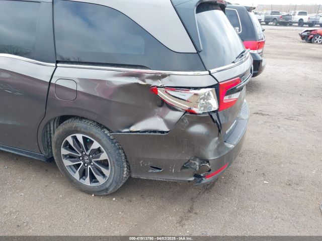 5FNRL6H78MB012780 Honda Odyssey Ex-l