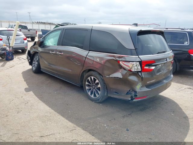 5FNRL6H78MB012780 Honda Odyssey Ex-l