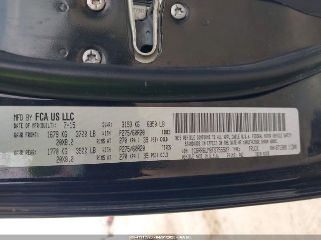 1C6RR6LM0FS755507 RAM 1500 Lone Star