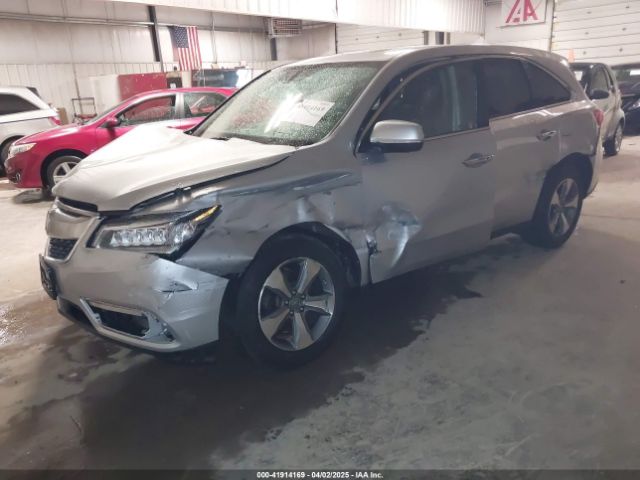 2014 ACURA MDX 5FRYD4H26EB019602 Photo 1