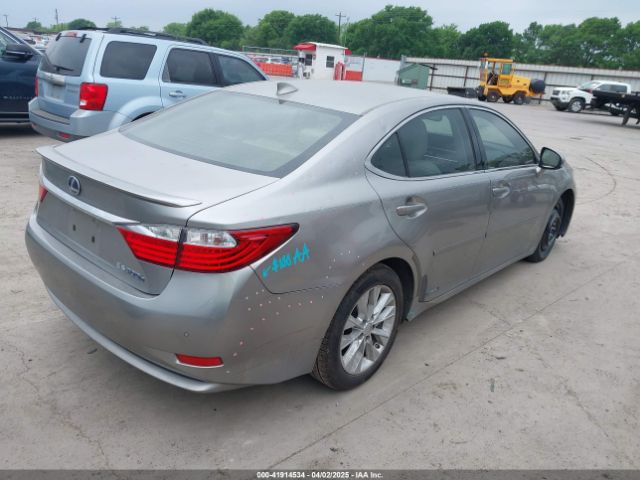JTHBW1GG9F2099445 Lexus ES 300H