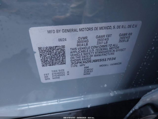 2024 HONDA PROLOGUE 3GPKHZRJ6RS517034 Photo 8
