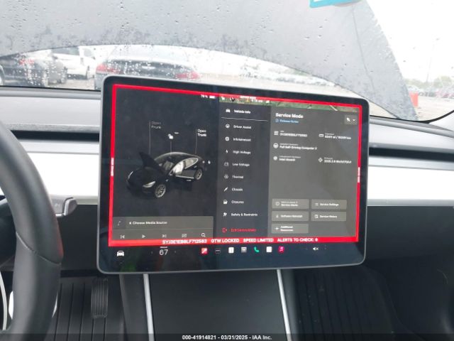 5YJ3E1EB8LF712583 Tesla Model 3 Long Range Dual Motor All-wheel Drive