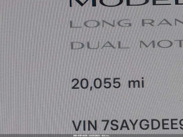 7SAYGDEE9PF882794 Tesla Model Y Awd/long Range Dual Motor All-wheel Drive