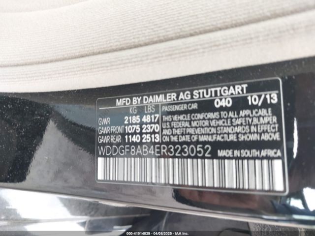 WDDGF8AB4ER323052 Mercedes-Benz C 300 Luxury 4matic/sport 4matic