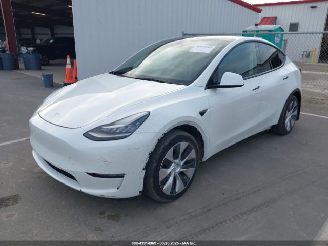 5YJYGDEE3MF182407 Tesla Model Y Long Range Dual Motor All-wheel Drive