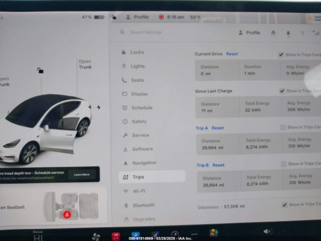 5YJYGDEE3MF182407 Tesla Model Y Long Range Dual Motor All-wheel Drive